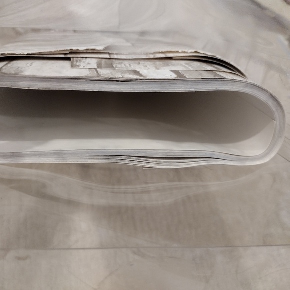 York Sure Strip Prepasted Ultra Removable Wallpaper STONE Good Condition - Picture 3 of 5